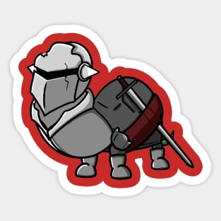 Turtle #8 Knight Sticker